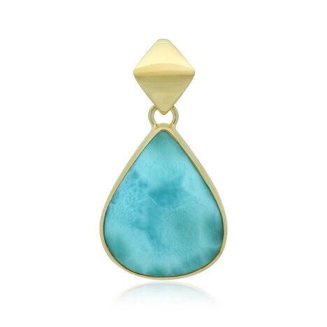 Larimar-Silberanhänger