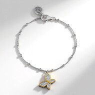 Bracciale in argento con Zircone (Dallas Prince Designs)