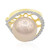 Gouden ring met een Royal Pink Ming Parel (TPC)