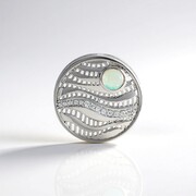 Ciondolo in argento con Opale di Welo (MONOSONO COLLECTION)