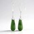 Orecchini in argento con Quarzo Verde
