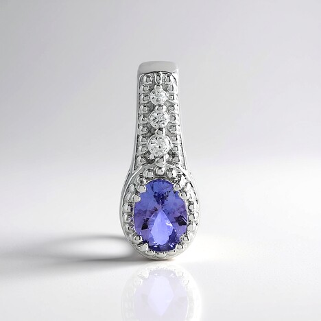Ciondolo in argento con Tanzanite