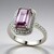 Anello in oro con Diasporo Rosa (AMAYANI)