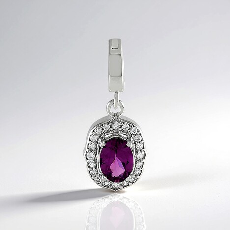Ciondolo in argento con Umbalite
