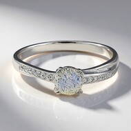 Anello in argento con Spectrolite