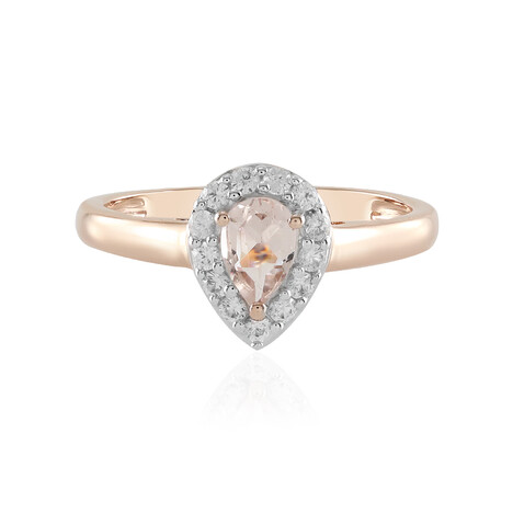 Bague en or et Morganite
