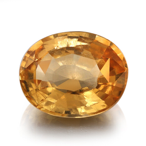 Grossular-Edelstein 5,08 ct  in Sammler-Box