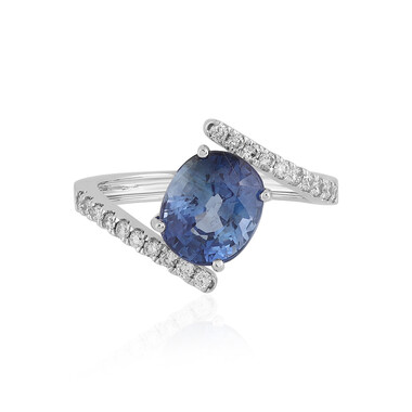 Blauer Ceylon-Saphir-Goldring