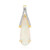 18K Brazilian White Opal Gold Pendant
