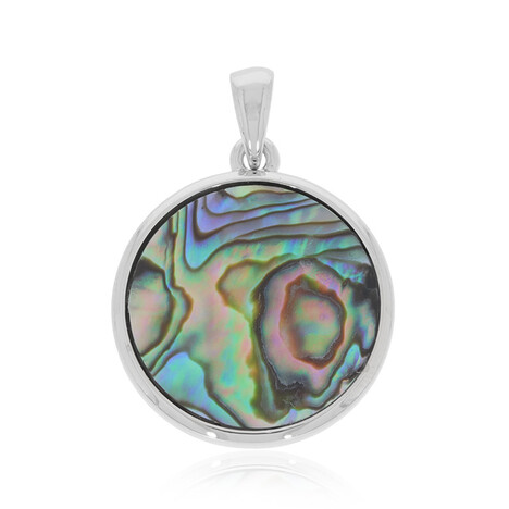 Colgante en plata con Concha de Abalone