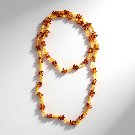 Collana con Ambra Gialla