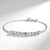 Bracciale in argento con Topazio Bianco (Adela Silber)