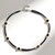 Collana in argento con Ematite Nera