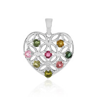 Pendentif en argent et Tourmaline
