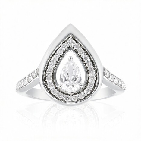 Anillo en oro con Diamante VVS1 (G) (Annette)