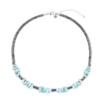 Collana in argento con Larimar