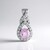 Ciondolo in argento con Kunzite