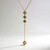 Collana in oro con Diamante Champagne I2
