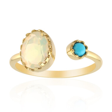 Welo-Opal-Silberring