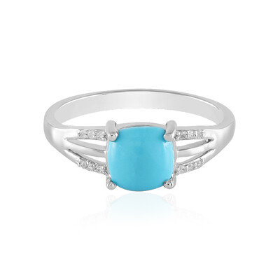 Anello in argento con Turchese Sleeping Beauty