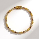 Bracciale in argento con Citrino (de Melo Essence)