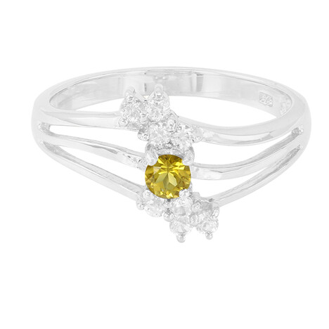 Anello in argento con Tormalina Cuprian