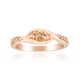 Bague en or et Diamant rose de France SI1 d'Argyle  (Annette)