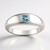 Anello in argento con Acquamarina del Mozambico (Pallanova)