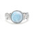 Larimar-Silberring