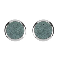 Orecchini in argento con Fuchsite