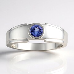 Anello in argento con Tanzanite