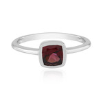 Anello in argento con Granato Magenta