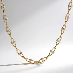 Collana in oro con Diamante SI1 (H)