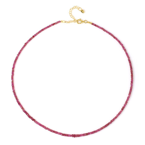 Collar en plata con Rubí de Madagascar