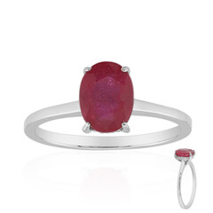 Anello in argento con Rubino Bemainty