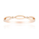 9K SI1 Argyle Rose De France Diamond Gold Ring (Annette)