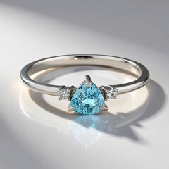 Anello in argento con Zircone Ratanakiri