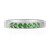 Bague en argent et Grenat Tsavorite
