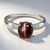 Anello in argento con Scapolite Occhio di Gatto