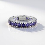 Anello in argento con Iolite