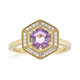 Anello in argento con Ametista