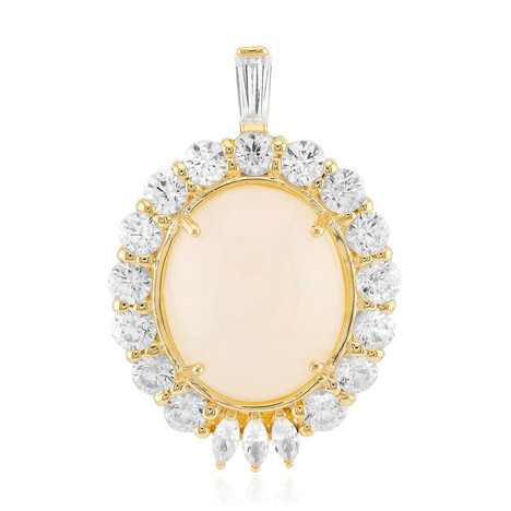 Welo-Opal-Silberanhänger