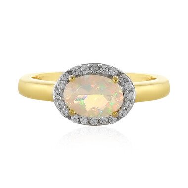 Anillo en plata con Ópalo de Welo