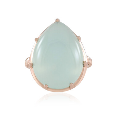 Aqua-Chalzedon-Silberring (Adela Silber)