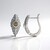 Orecchini in oro con Diamante Champagne I2 (de Melo)