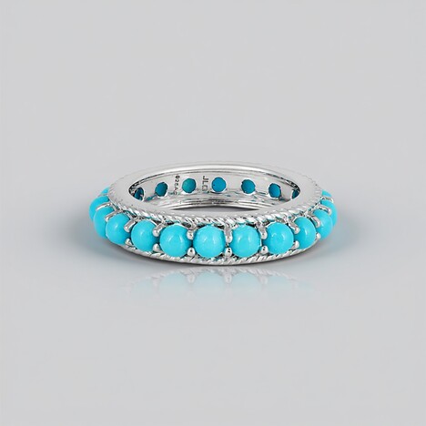 Anello in argento con Turchese