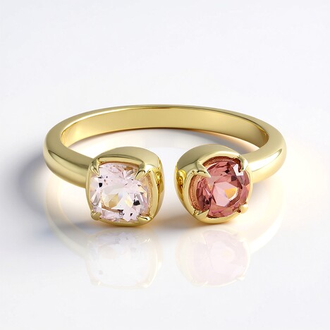 Bague en or et Tourmaline rose du Nigéria (Adela Gold)