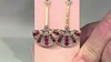 Pendientes en plata con Zircón (Gems en Vogue)
