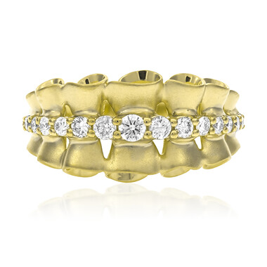 Bague en or et Diamant SI2 (H) (CIRARI)