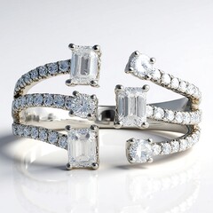 Anello in oro con Diamante SI1 (H) (CIRARI)